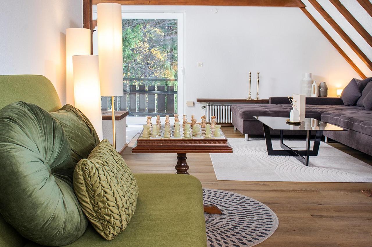 Blackncozy - Grosszuegiges Designappartement Mit Boxspringbetten Und Heimkino فيلدبرج المظهر الخارجي الصورة